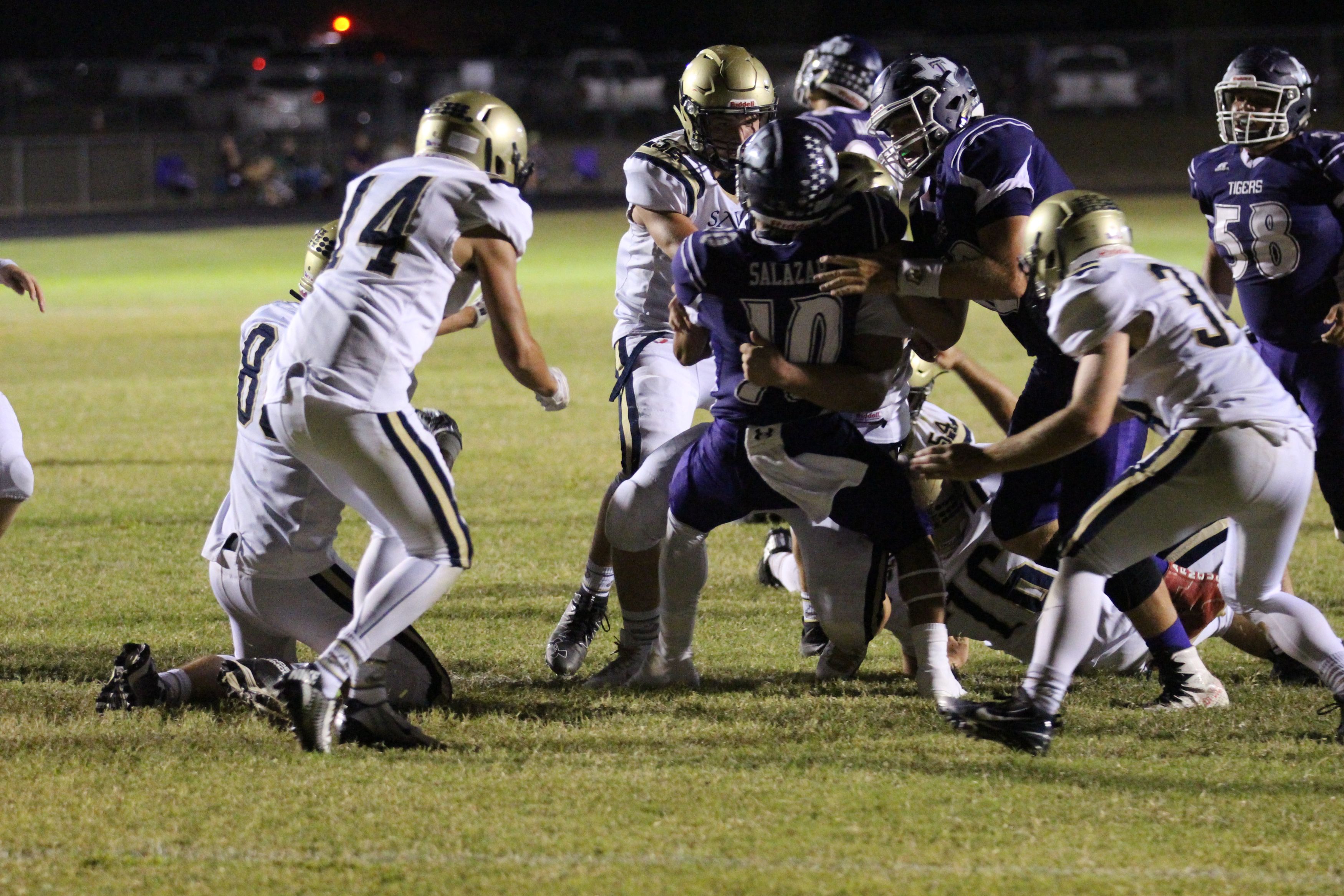 2nd Ranked Thrall Too Much for Eagles Football